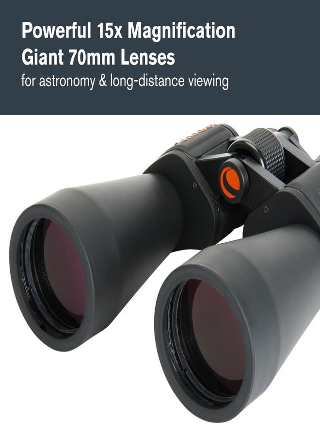 Celestron Skymaster 12X60 Porro Binoculars, Black - Image 3
