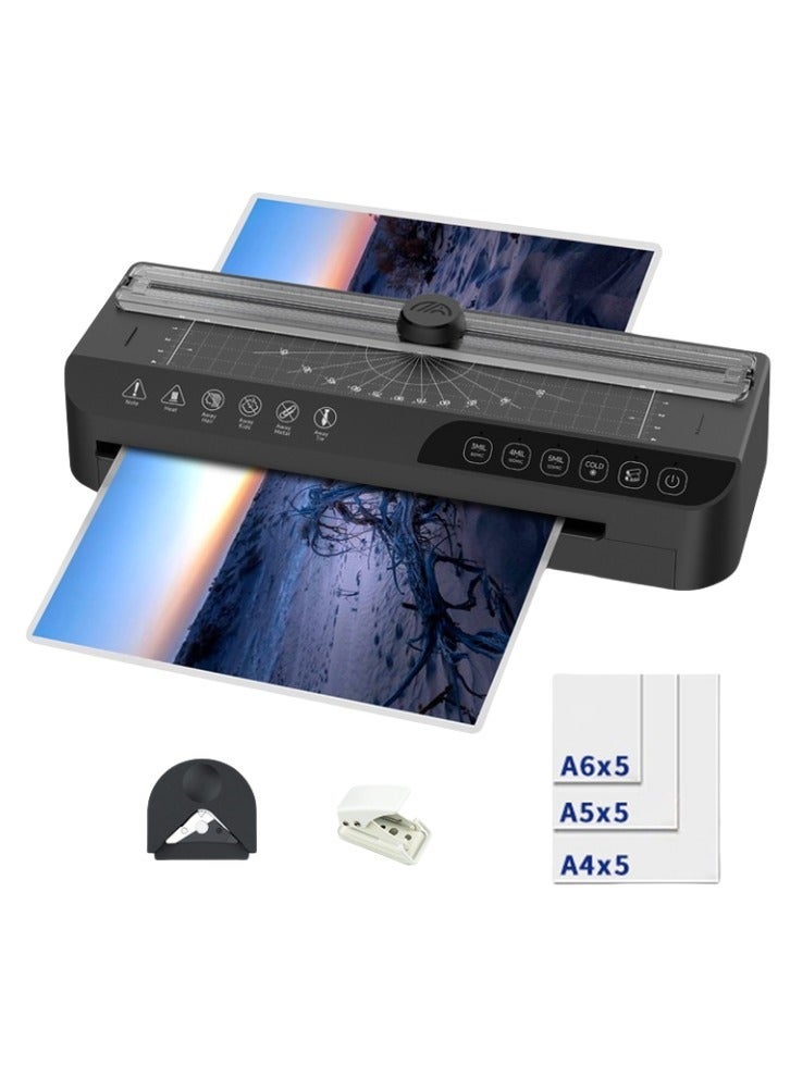 FN Laminator Machine, Hot and Cold Thermal Laminator, 4-in-1 Lamination Device with 5 Modes & Auto-Off for Home, Office, and School Use - Image 1