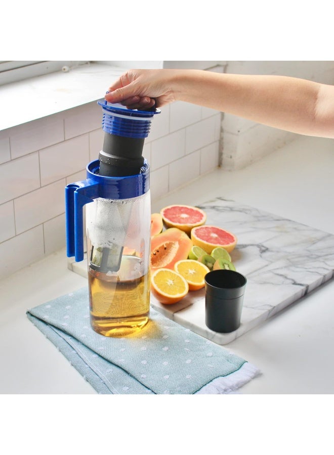 Takeya Takeya Tea Infuser  Replacement Tea Maker Filter for Pitcher  Dishwasher Safe  StainFree Mesh Infuser  MultiSize Fit for Beverage Pitchers  Durable  BPAFree  1 Quart  - Image 5