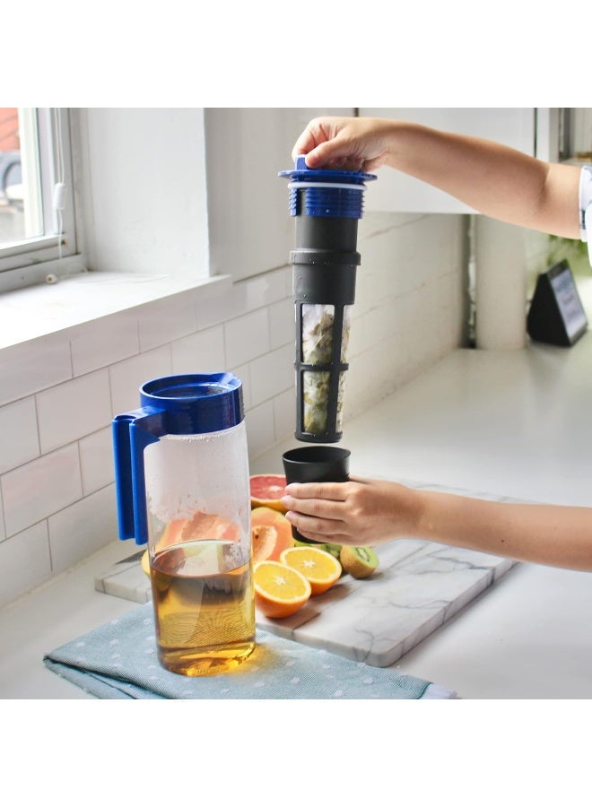 Takeya Takeya Tea Infuser  Replacement Tea Maker Filter for Pitcher  Dishwasher Safe  StainFree Mesh Infuser  MultiSize Fit for Beverage Pitchers  Durable  BPAFree  1 Quart  - Image 4