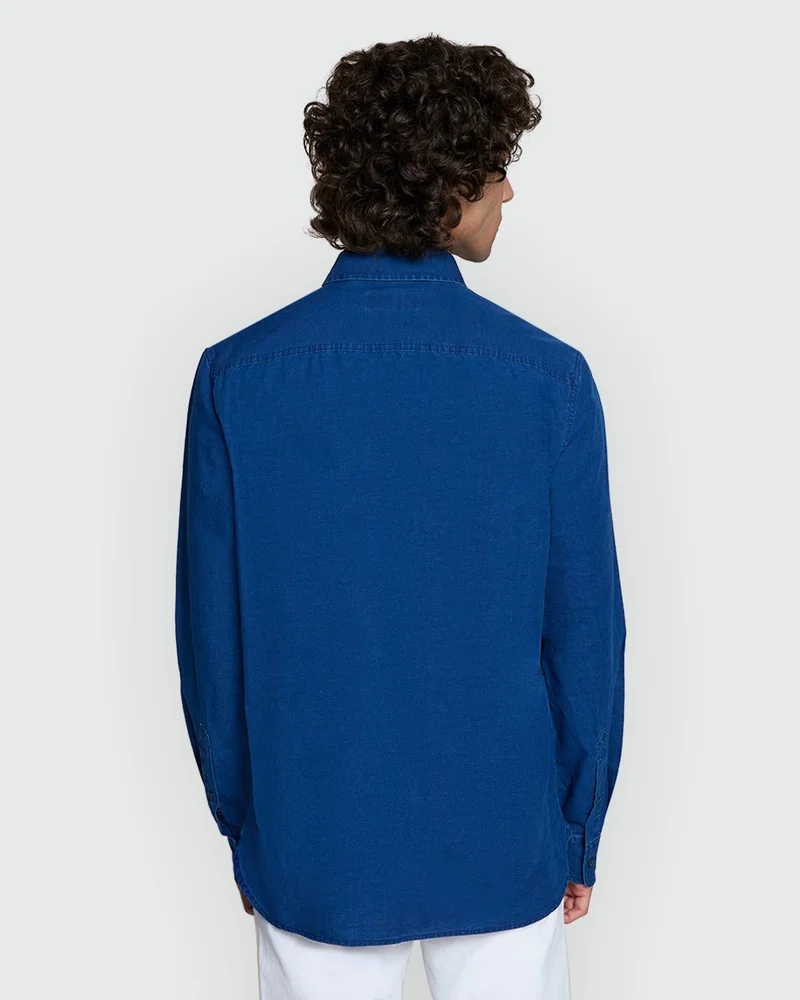 او في اس أزرق