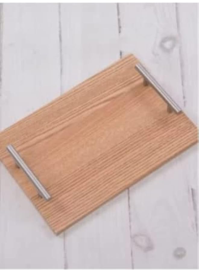 erorex Decorative Tray Wood 29*19Cm - Image 1