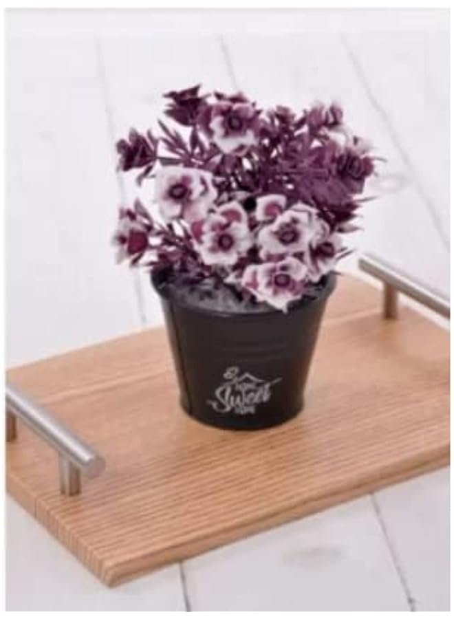 erorex Decorative Tray Wood 29*19Cm - Image 2