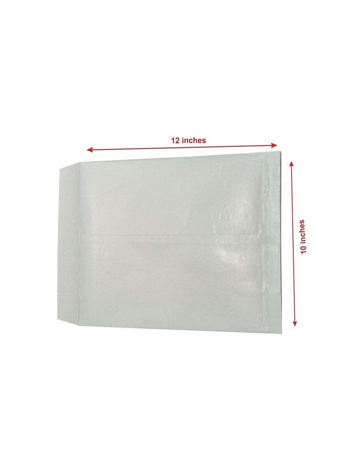 Generic NSSP™ A4 Size 12x10 Inch Cloth Line Courier Cover Set Of 50pcs,Courier Envelopes,Courier Cover Green,Green Envelopes For Office Letter Document (Pack Of 50)  - Image 4