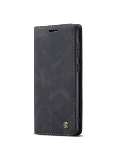 CaseMe CaseMe Samsung Galaxy S24 plus Case Wallet, for Samsung Galaxy S24 plus Wallet Case Book Folding Flip Folio Case with Magnetic Kickstand Card Slots Protective Cover - Black  - Image 1