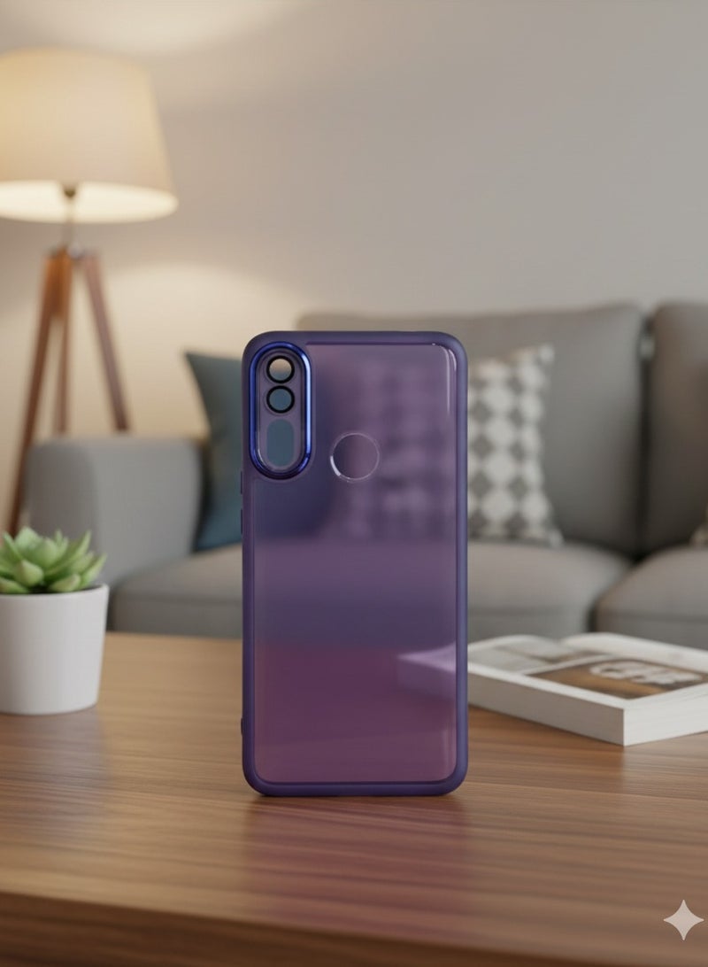 Grace Matte Translucent Shockproof Case with Camera Lens Protection - Protective cover For Huawei Y9 PRIME /10 Plus/Prime smart Z - Image 1