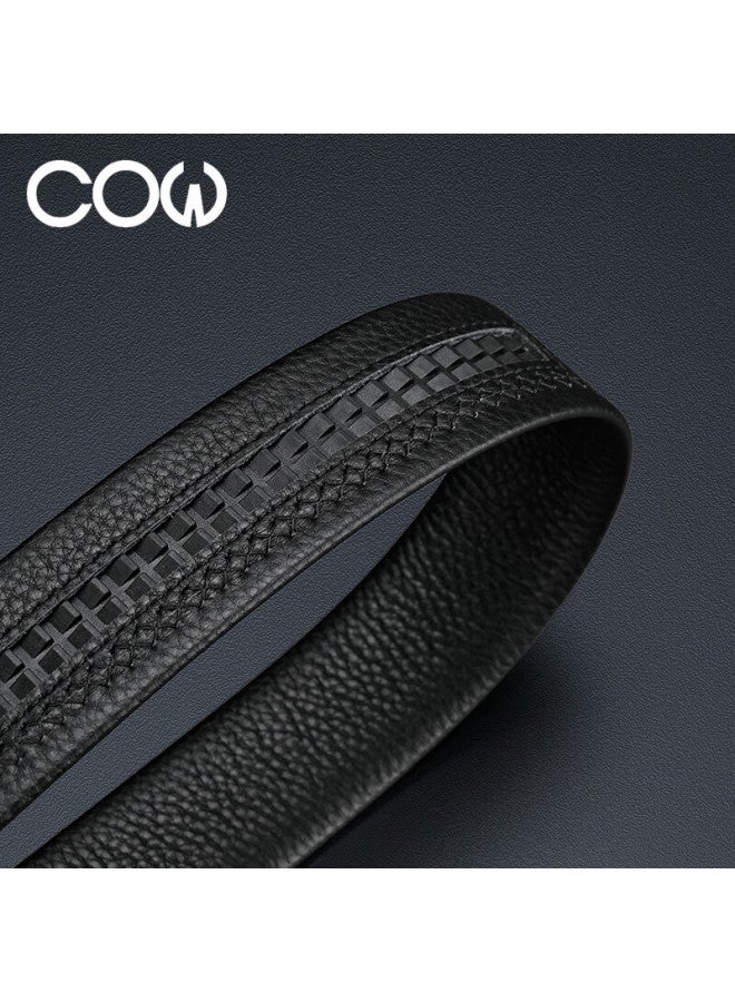Cow Men's Leather Automatic Buckle Belt Gift Box Top Layer Cowhide Fashion Business Waistband New Year Birthday Gift - Image 4