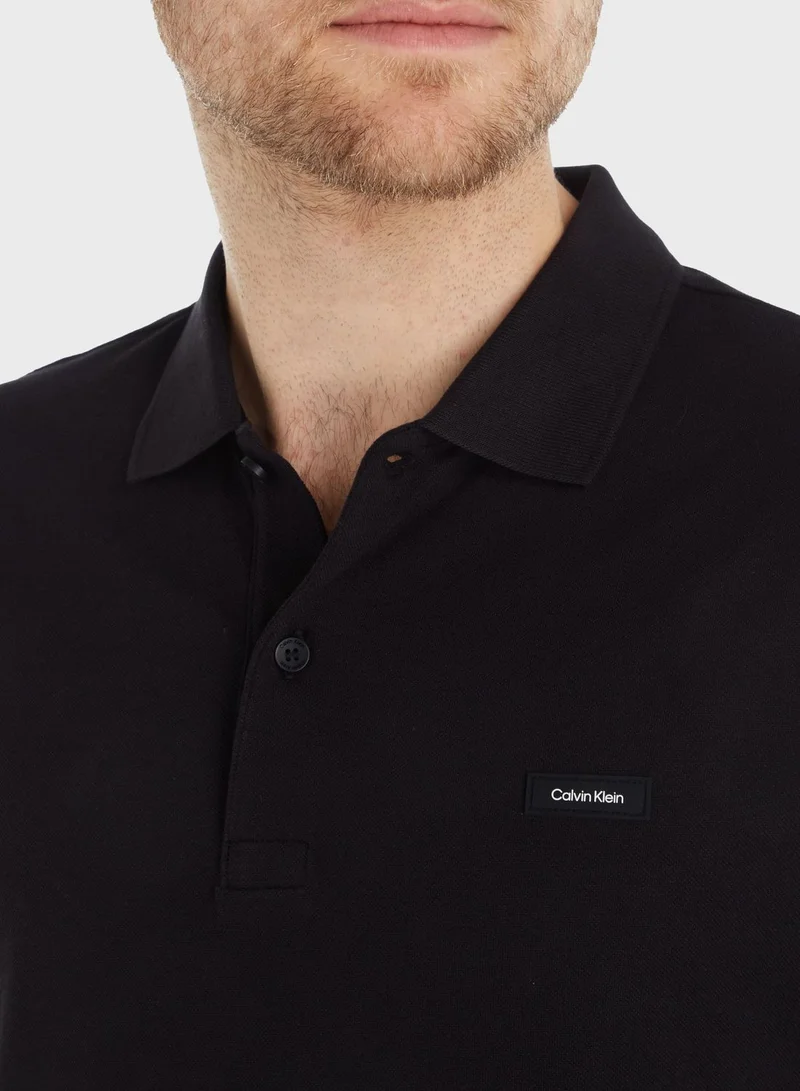 CALVIN KLEIN Logo Polo