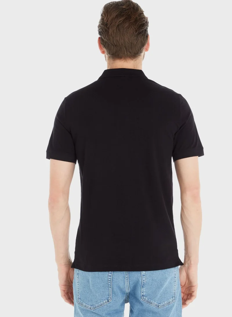 CALVIN KLEIN Logo Polo