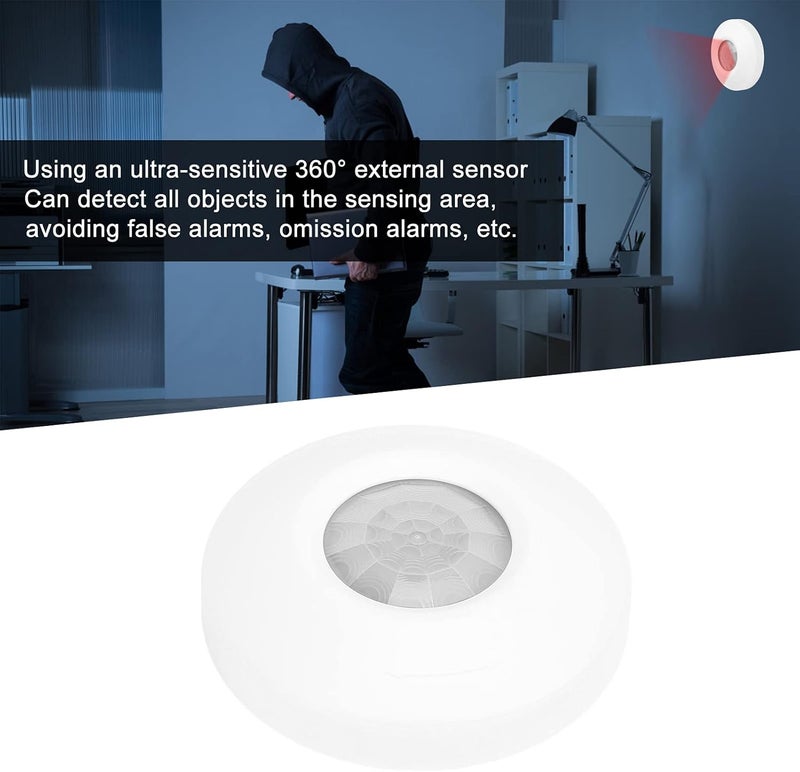 klarako Motion Sensor 12V 360 Degree PIR Ceiling Detector for Home Shops Villas Hotel Security System - Image 3