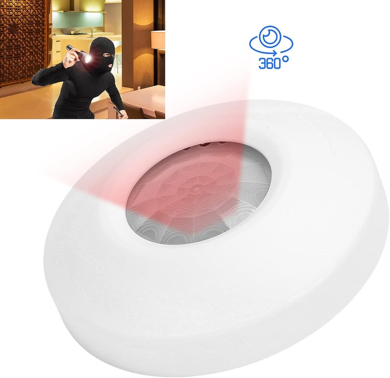 klarako Motion Sensor 12V 360 Degree PIR Ceiling Detector for Home Shops Villas Hotel Security System - Image 5
