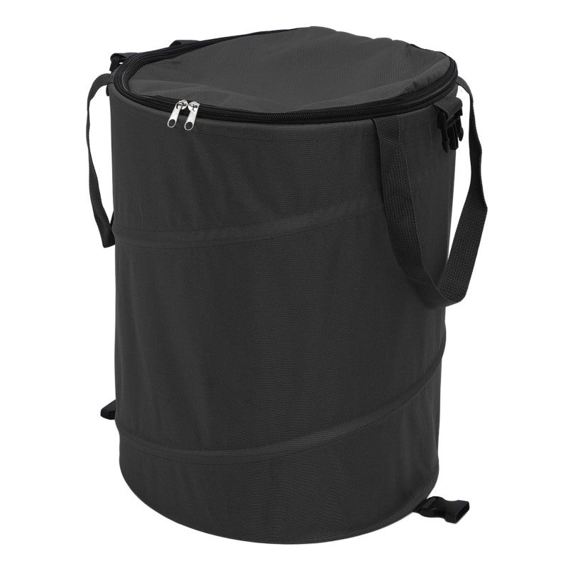 Camping Trash Can 10 Gallon (37.8L) Foldable Design Portable Container - Lid Included Multifunctional Container for Outdoor Camping, Picnics, Gardening - Image 1