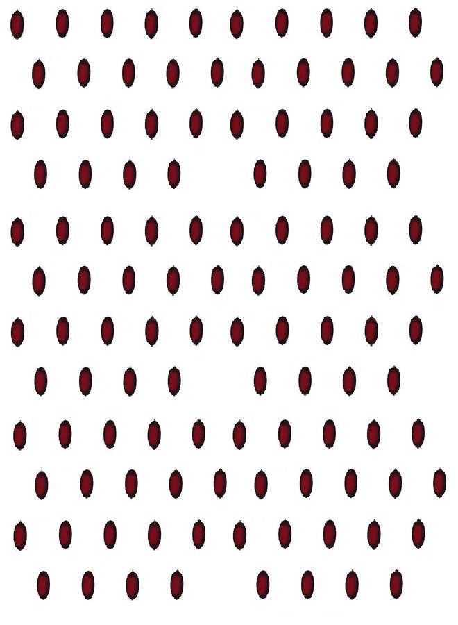 Vama Fashions Velvet Kumkum Round Bindis Bindi for Women (Small Round Bindi) Marron - Image 1