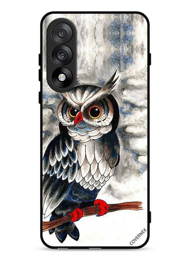 Covernex OnePlus Nord 5 Protective Case Cover Owl Drawing Art - Image 1
