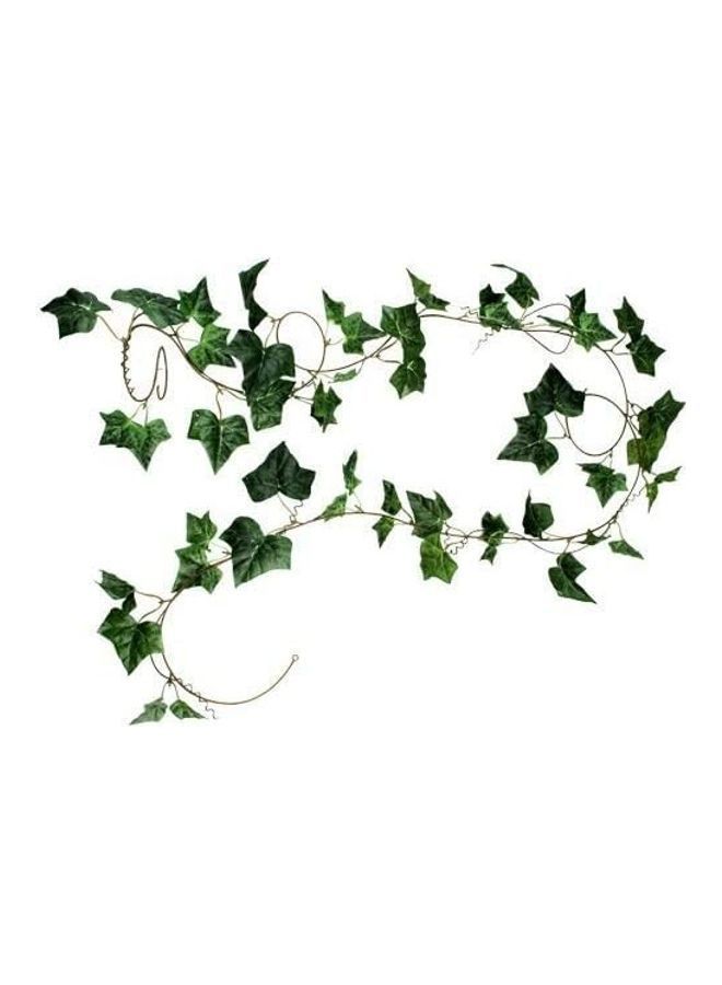 NIBEMINENT Artificial Ivy Vine Plant Garland Green/Brown  - Image 2