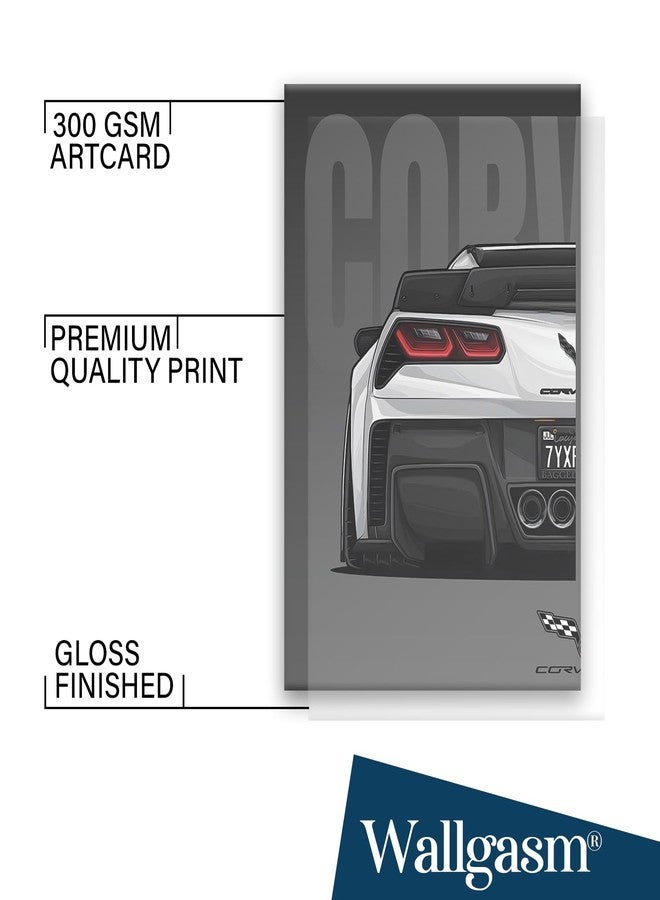 Wallgasm CORVETTE SPLIT OF 2 Posters, 24x18 inch 300 GSM Posters, For Bedroom, Living room, Study Room, Dorms and Offices - Image 5