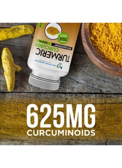 DOCTOR RECOMMENDED SUPPLEMENTS Turmeric Curcumin with Bioperine - 360 Veggie Capsules - 2250mg 95% Curcuminoids with Black Pepper Supplement and Triphala (Pack of 2)  - Image 3