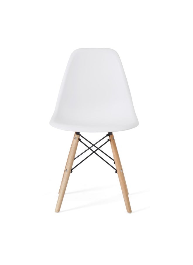 Pan Home - Dorthy 4 - Seaters Dining Set | Rectangle | Wood | Tapered Legs | White - Image 1