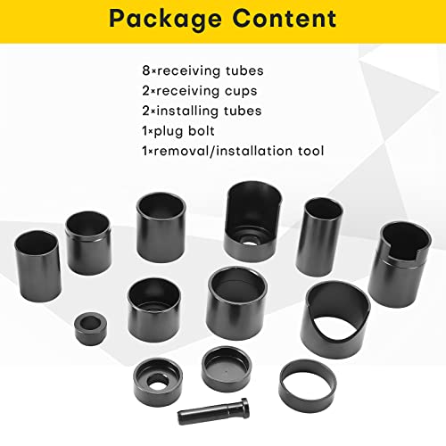 Acymner 14PCS Master Ball Joint Remover Installer Adapter Tool Set for Ball Joint Replacement and Repair - 2WD and 4WD Cars, Trucks and SUVs - Image 2