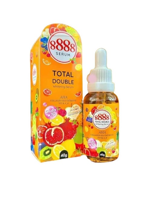 8888 serum total double whitening serum 40g