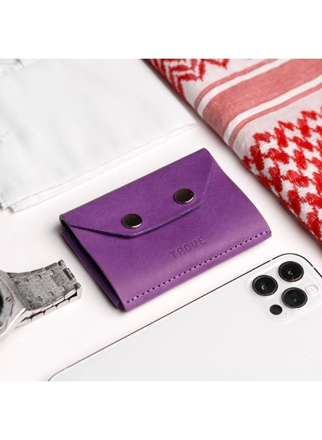 Trove Third Edition Purple Cardholder by Trove - Image 3