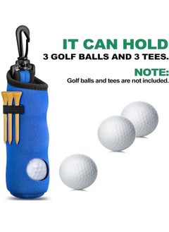 Realfrog Golf Ball Waist Bag, Golf Ball Carry Pouch, Buckle for Women Men Belt Golf, Clipcompact and Lightweight Design, Widely Used in Tourism, Play, Outdoor Activities  - Image 1