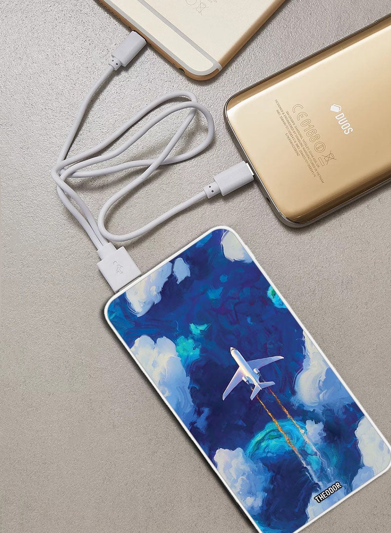 Theodor بنك طاقة فائق السرعة بسعة 10,000 مللي أمبير، صغير الحجم مع شحن سريع وتوصيل الطاقة، شاحن محمول لهواتف آيفون وأندرويد - Image 2