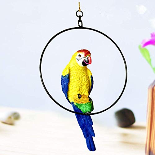 MARINER'S CREATION Hanging Parrot for Home DÉCOR Outdoor Hanging Garden DÉCOR & Gifting Item - Image 3