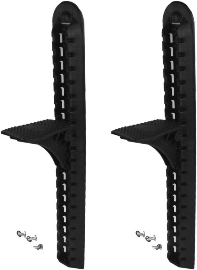 silvercnc Pack of 2 Durable Fishing Rod Holder Wall Mounted Space Saving Fish Pole Clamp Rest Rack Clip Organizer Accessories  - Image 5