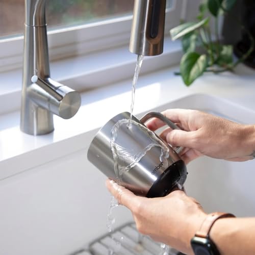 Ember Mug 2, 14 oz, Temperature Control Smart Mug, Stainless Steel - Image 2