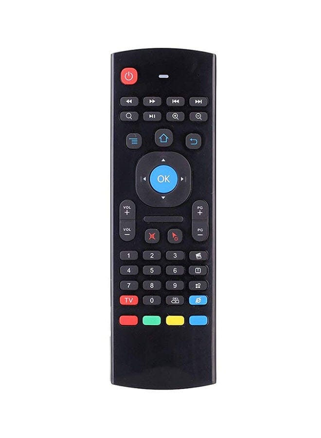 NIBEMINENT Mx3 Wireless Air Mouse Remote Controller With Keyboard Grey Black - Image 2