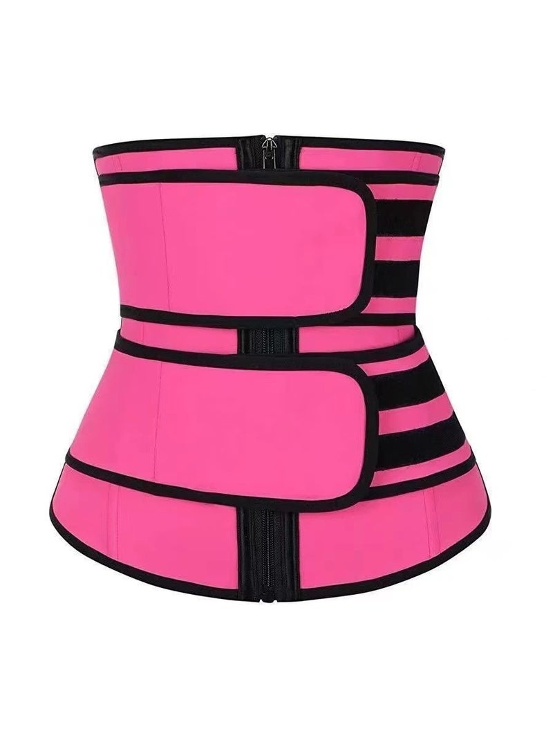 Bluejw High Quality Adjustable Breathable Comfortable Women's Waist Trainer Shaper Waist Trimmer for Weight Loss & Hourglass Body - Image 1