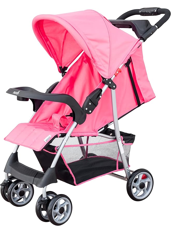 erorex Trek Travel Stroller Pram Suitable For Newborn Infant Baby Kids With Dual Tray Leg Rest One Hand - Image 1