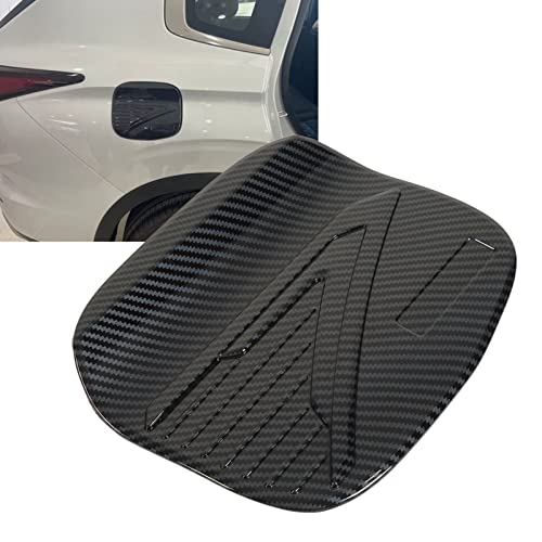 Ymiko High Gloss Fuel Filler Gas Cover, Replacement For Outlander 2023, Car Fuel Gas Cover Carbon Fiber Pattern Exterior Decoration - Image 2