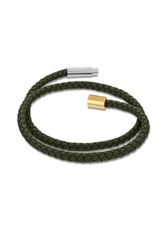 CALVIN KLEIN CALVIN KLEIN JEWELRY INDUSTRIAL FACETS MENS LEATHER BRACELET - 35100043  - Image 1