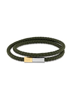CALVIN KLEIN CALVIN KLEIN JEWELRY INDUSTRIAL FACETS MENS LEATHER BRACELET - 35100043  - Image 3
