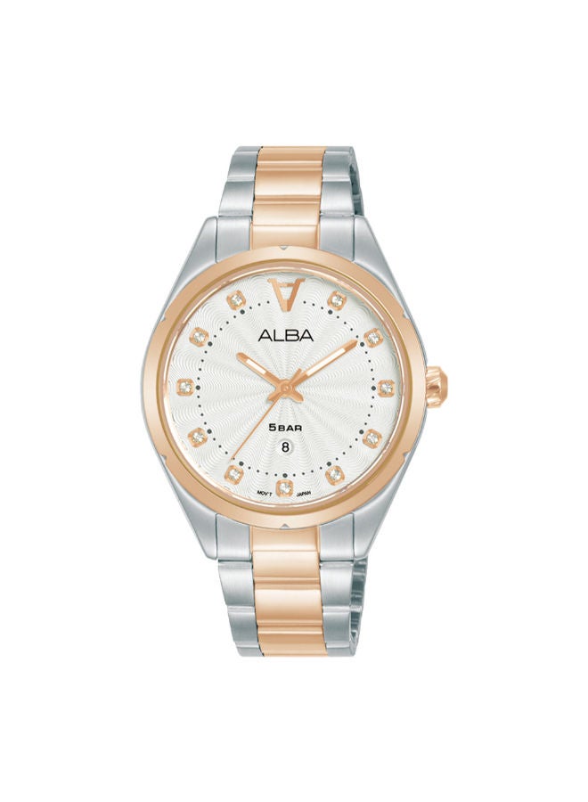 Alba Stainless Steel Analog Wrist Watch AH7BP6X1