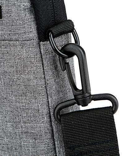 SEMITO Waterproof Laptop Handbag Notebook Bags Men Women Handbags Canvas Computer Bags Laptop Bags 13 14 15 inch Travel Shoulder Bags - Image 4