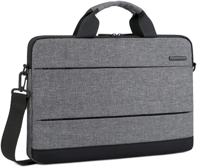 SEMITO Waterproof Laptop Handbag Notebook Bags Men Women Handbags Canvas Computer Bags Laptop Bags 13 14 15 inch Travel Shoulder Bags - Image 1