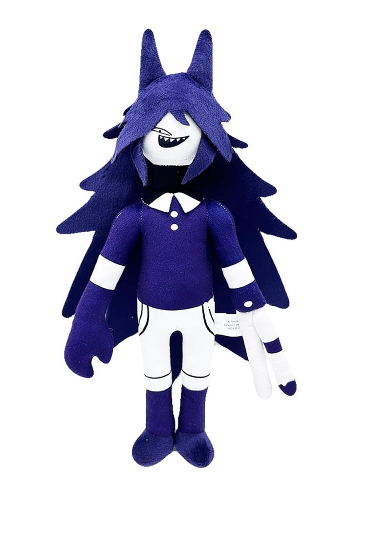 2024 New Fundamental Paper Education Plush 13"" Miss Circle Plushies Toy for Boys Girls Soft Stuffed Animal Pillow Doll Gift for Fans Kids, Blue - Image 1