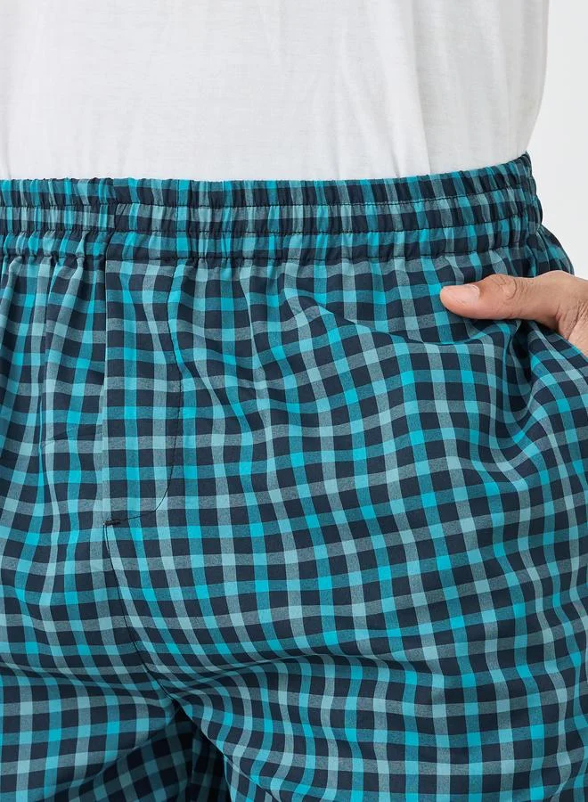 Styli Styli Pack of 2 - Assorted Woven Checkered Boxer