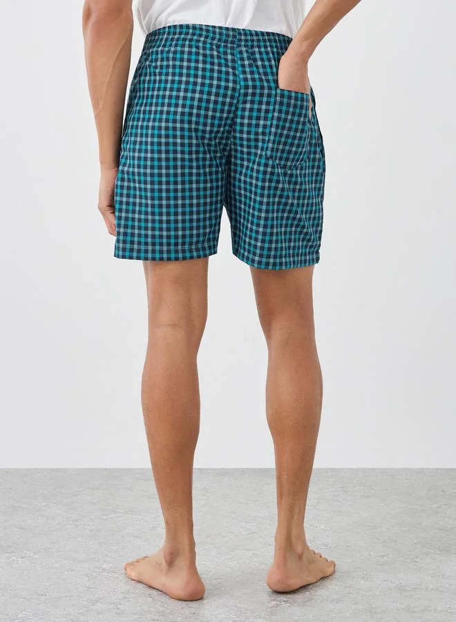 Styli Styli Pack of 2 - Assorted Woven Checkered Boxer