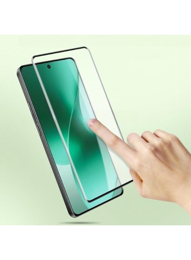 Tempered glass screen protector for Realme 15 / Realme 15 5G, full HD coverage, scratch-resistant, bubble-free, with high responsiveness - Image 3