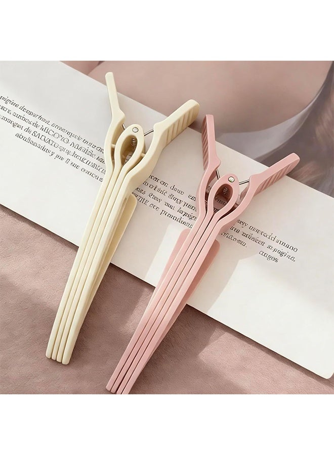 2PCS Volumizing Hair Clip Set, Heatless Styling for Root Lift & Bangs, 4-Prong Design for Flat Hair & Root Boosting - Image 2