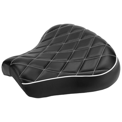 VG MOTO Motorcycle Driver Solo Seat Front Rider Seat Cushion Pad Replacement for Harley Davidson Sportster 883 1200 72 48 1983-2003 (Diamond Pattern) - Image 1