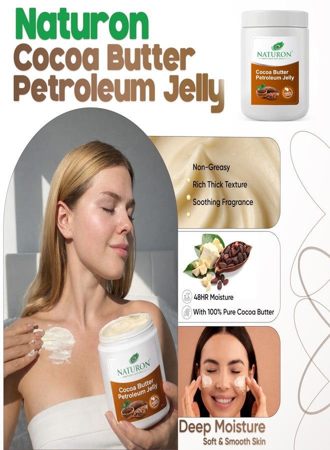 Naturon Cocoa Butter Petroleum Jelly, Purity Guaranteed (1KG) - Image 5