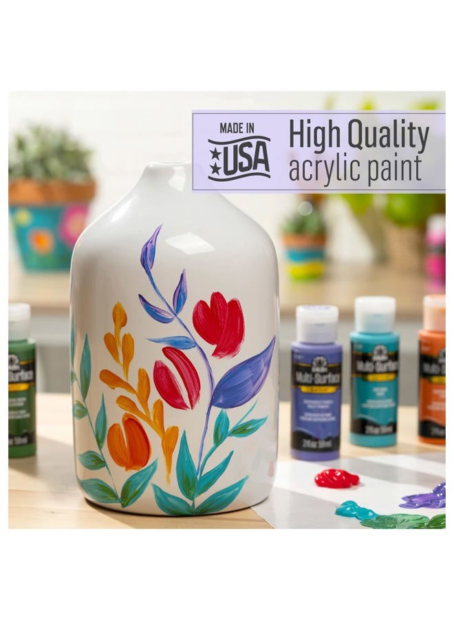 FolkArt Multi Surface Paint Titanium White, 2 Fl Oz (Pack of 1), 2938 - Image 3