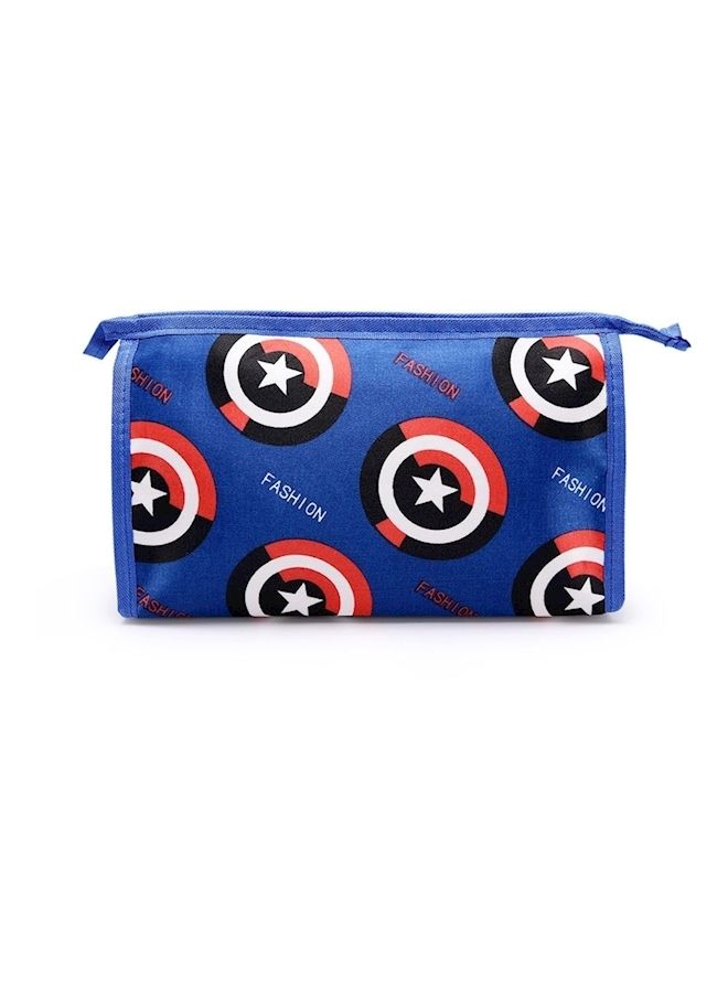 NIBEMINENT Portable Travel Toiletry Makeup Cosmetic Zipper Bag Multicolour