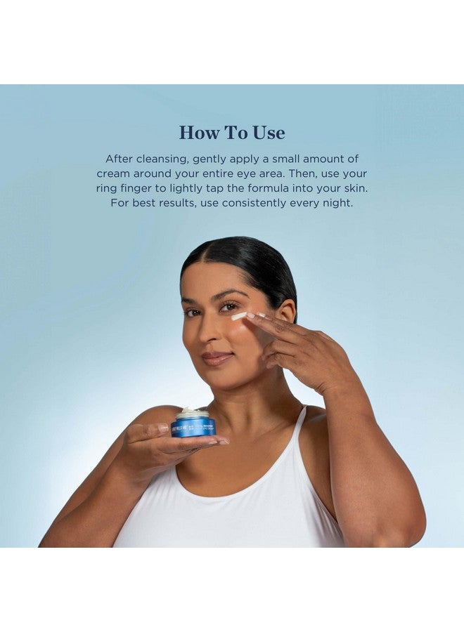 Beverly Hills MD Beverly Hills MD Total Recovery Night Eye Cream- Reduce Wrinkles & Dark Circles w/Peptides and Hyaluronic Acid- Smooth Skin Above & Under Eyes, Anti-Aging Formula for Tightening and Lifting Eye Bags  - Image 4