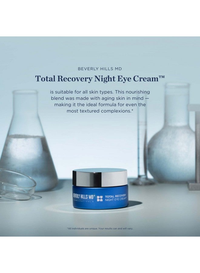 Beverly Hills MD Beverly Hills MD Total Recovery Night Eye Cream- Reduce Wrinkles & Dark Circles w/Peptides and Hyaluronic Acid- Smooth Skin Above & Under Eyes, Anti-Aging Formula for Tightening and Lifting Eye Bags  - Image 5